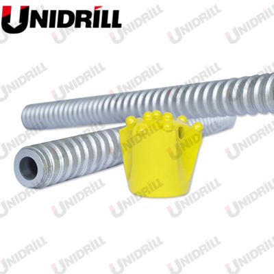 T40  Self-Drilling Anchor Bolt for Mining, Tunneling And Civil Construction