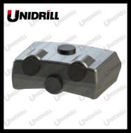 BA13 Rock Drilling Tools Tungsten Carbide Flat Teeth Bit Weld On Block