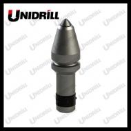 Piling Rig Wear Parts Round Shank Cutter Bits Rock Auger Teeth Unidrill U40HD