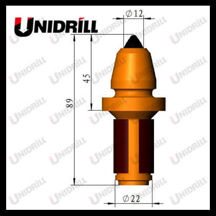 SM06 22mm Foundation Drill Conical Round Shank Spare Parts