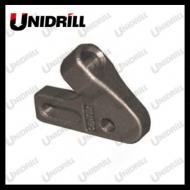 B17 Carbide Bit Holder Vermeer Chain Trencher Components for 1.654 Pitch Chain Rock & Frost Adapter Straight